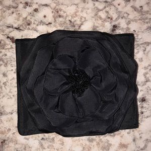 Black Rose Bifold Wallet